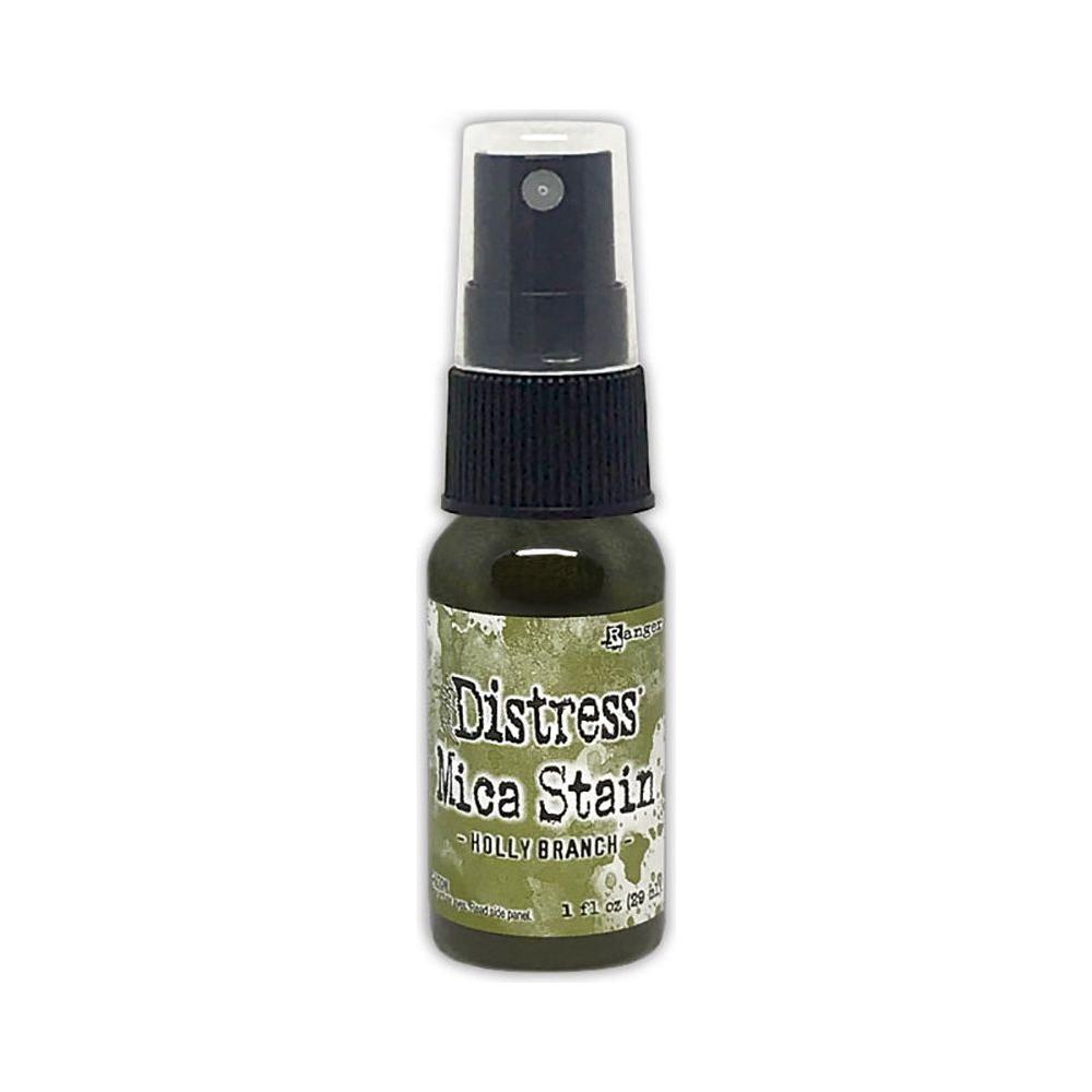 Tim Holtz Distress Holly Branch Mica Stain Ranger tsh87298