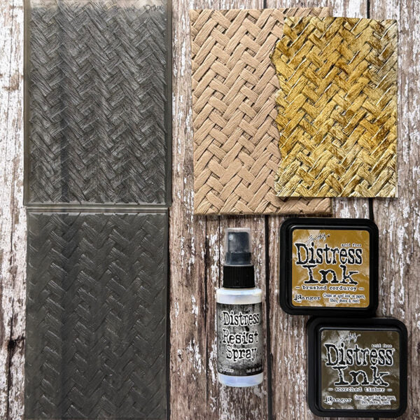 Tim Holtz Distress Ink Pad Brushed Corduroy Ranger TIM21421 Easter and Spring Ideas | color-code:ALT02