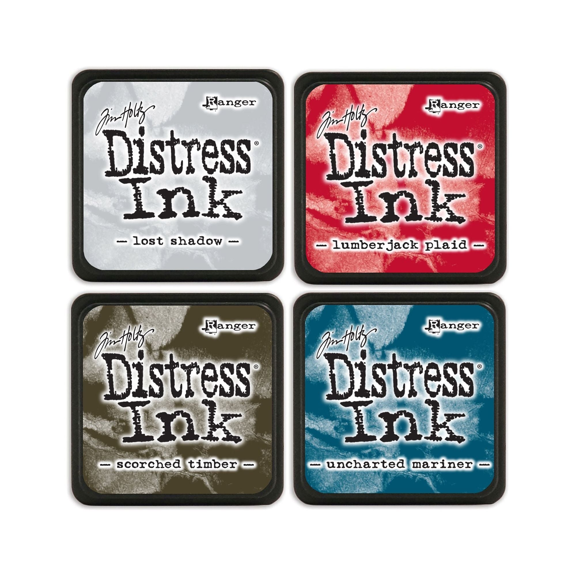 Tim Holtz Distress Ink Pad Mini Kit 18 Ranger tdpk82002 Out of Package