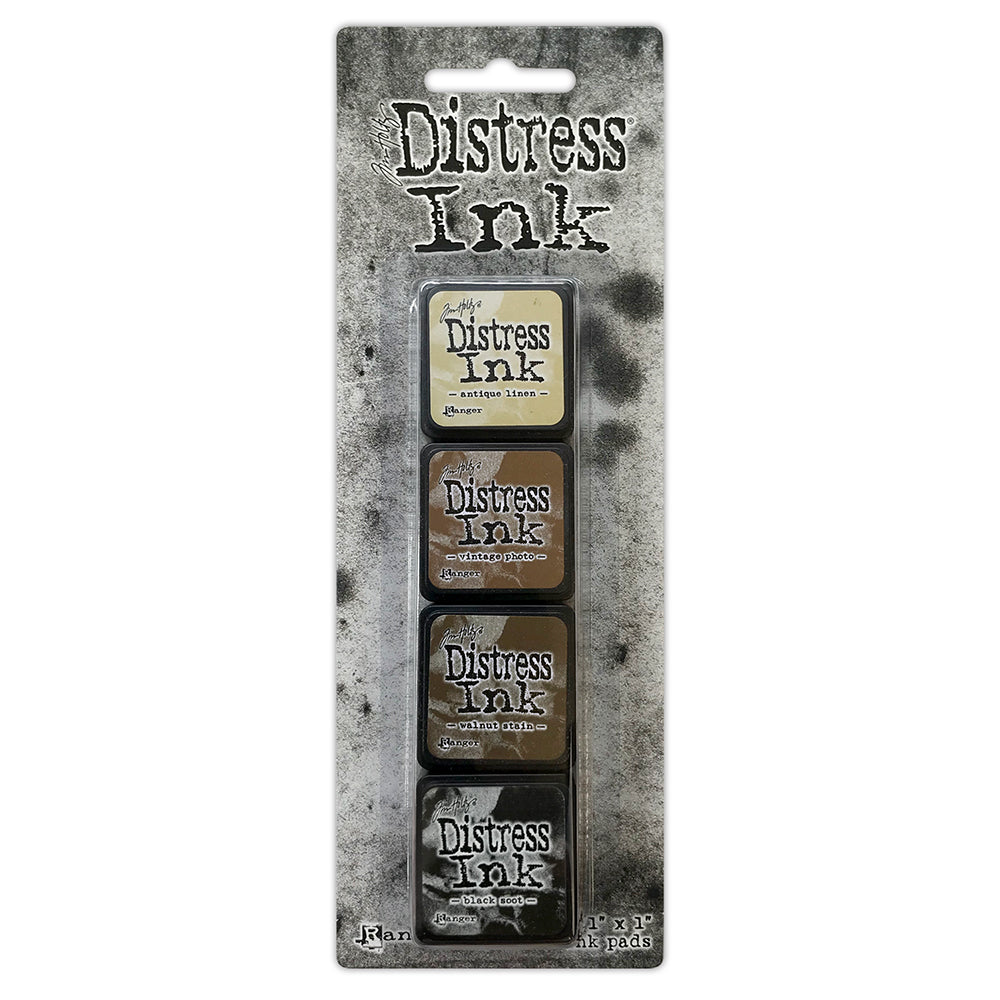 Tim Holtz Distress Ink Pad Mini Kit 3 Ranger TDPK40330