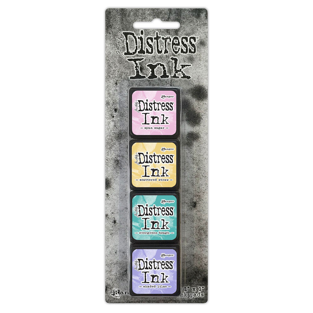 Tim Holtz Distress Ink Pad Mini Kit 4 Ranger TDPK40347
