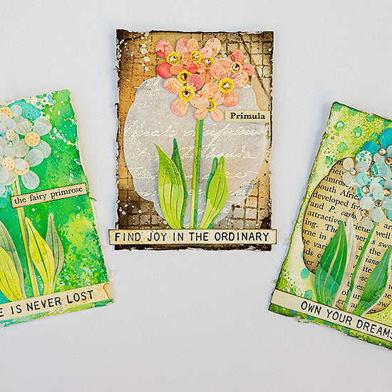 Tim Holtz Distress Ink Pad Scorched Timber Ranger tim83443 Artist Trading Cards | color-code:ALT10