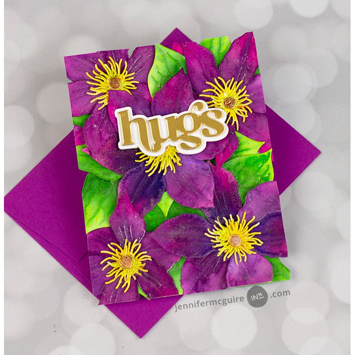 Tim Holtz Distress Ink Pad Seedless Preserves Ranger TIM32847 Clematis Cards | color-code:ALT01