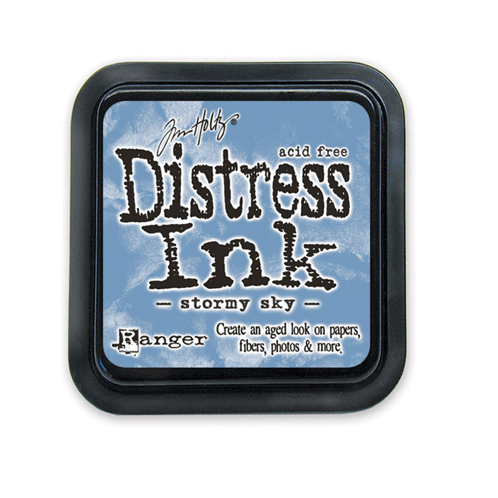Tim Holtz Distress Ink Pad Stormy Sky Ranger TIM27171