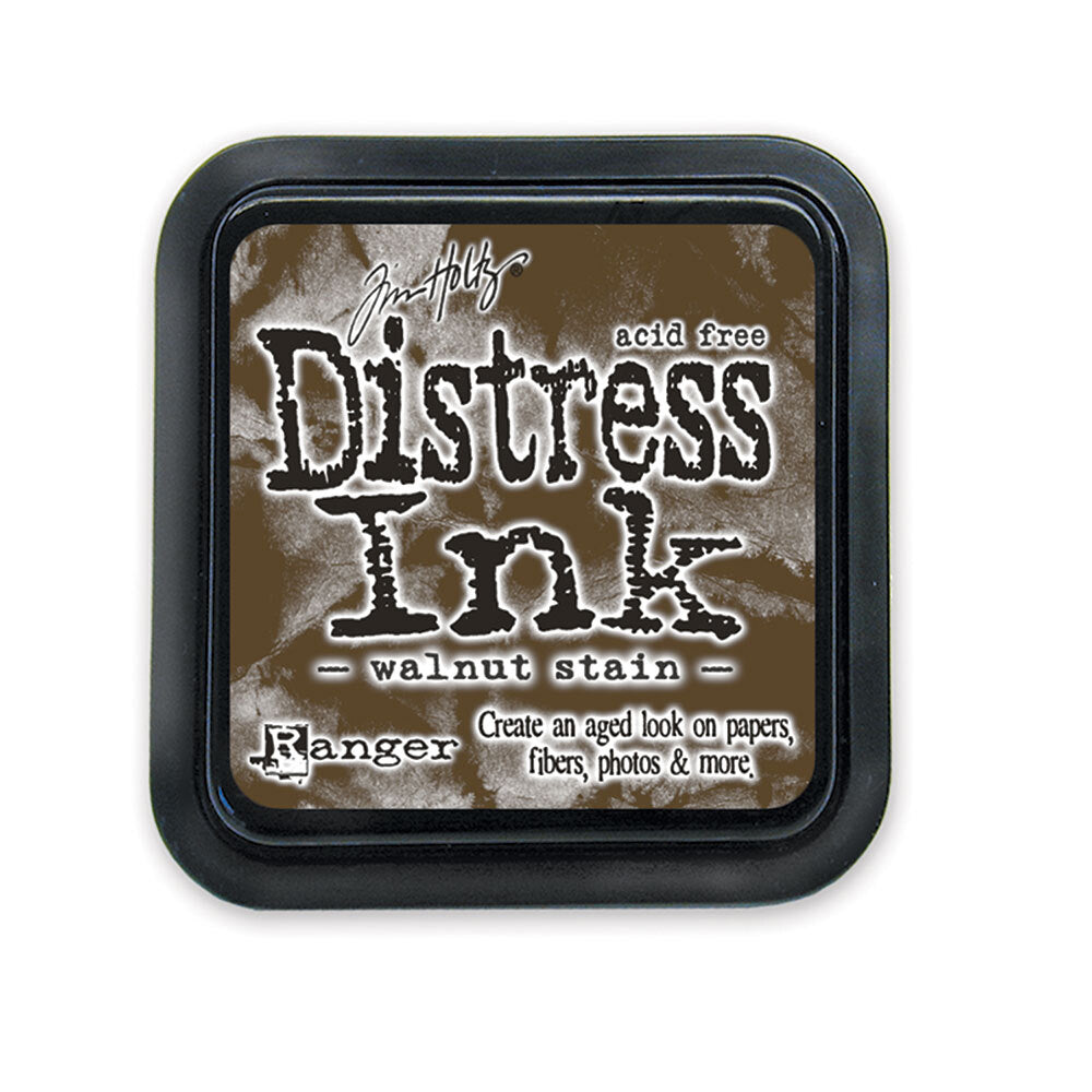 Tim Holtz Distress Ink Pad Walnut Stain Ranger TIM19534