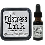Tim Holtz Distress Lost Shadow Ink Pad And Reinker Bundle Ranger