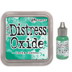 Tim Holtz Distress Lucky Clover Oxide Ink Pad And Reinker Bundle Ranger
