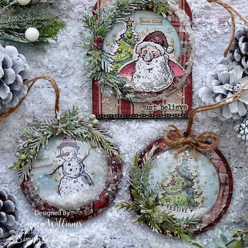 Tim Holtz Distress Mica Flakes Ranger tdr69140 Christmas Sparkle Ornaments | color-code:ALT20