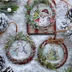 Tim Holtz Distress Mica Flakes Ranger tdr69140 Christmas Sparkle Ornaments | color-code:ALT20