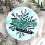 Tim Holtz Distress Mica Flakes Ranger tdr69140 Snowflake Ornament Card | color-code:ALT16