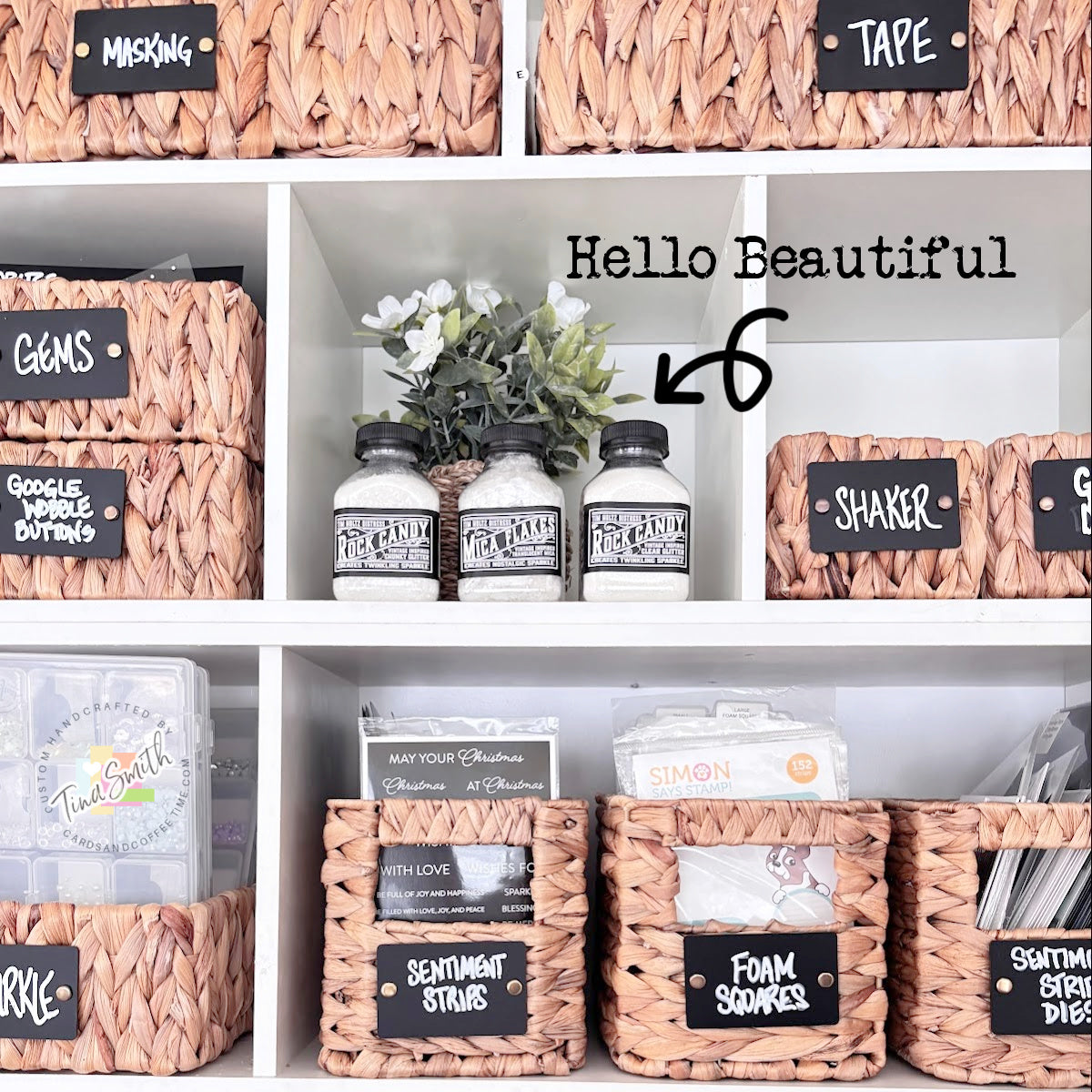 Tim Holtz Distress Mica Flakes Special Edition Ranger tdr96054 Tina Smith Hello Beautiful Products on Shelf Display