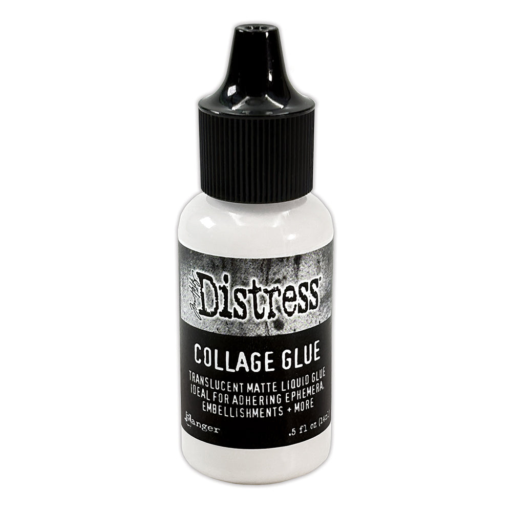 Tim Holtz Distress Mini Collage Glue 0.5 oz. Ranger tda96092