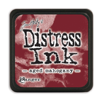 Tim Holtz Distress Mini Ink Pad Aged Mahogany Ranger TDP39839