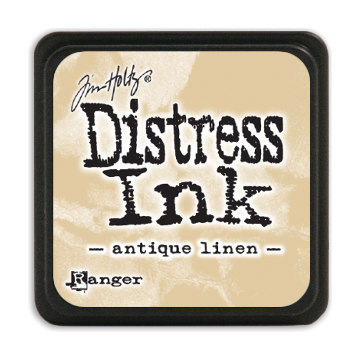 Tim Holtz Distress Mini Ink Pad Antique Linen Ranger TDP39846