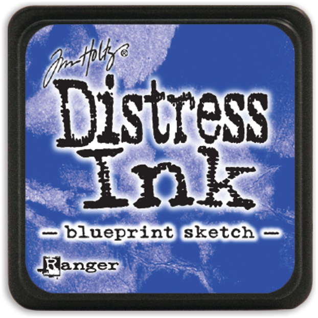 Tim Holtz Distress Mini Ink Pad Blueprint Sketch Ranger TDP47346