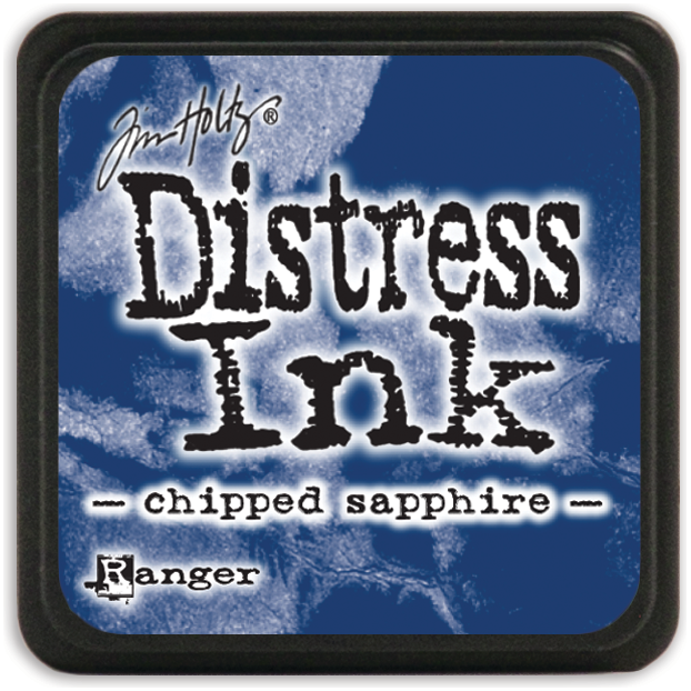 Tim Holtz Distress Mini Ink Pad Chipped Sapphire Ranger TDP39907