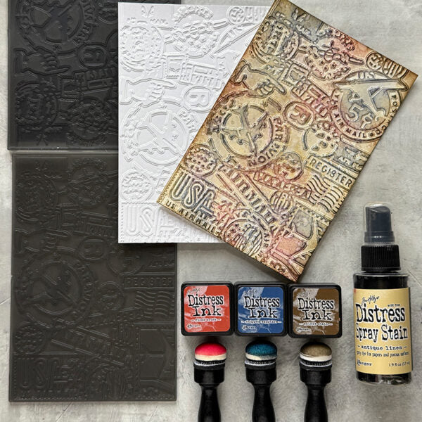 Tim Holtz Distress Mini Ink Pad Chipped Sapphire Ranger TDP39907 Easter and Spring Ideas | color-code:ALT01