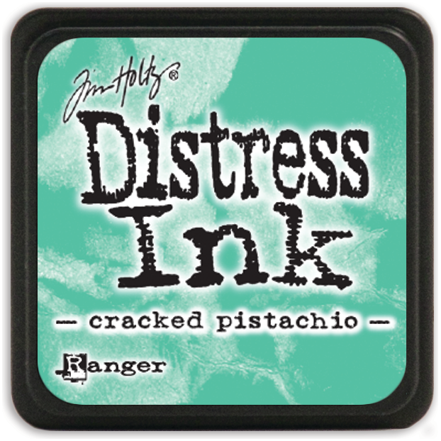 Tim Holtz Distress Mini Ink Pad Cracked Pistachio Ranger TDP46776