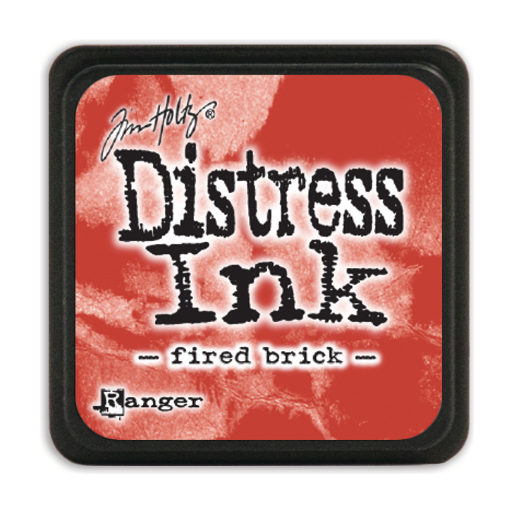 Tim Holtz Distress Mini Ink Pad Fired Brick Ranger TDP39976