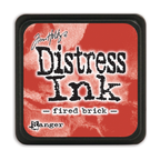 Tim Holtz Distress Mini Ink Pad Fired Brick Ranger TDP39976
