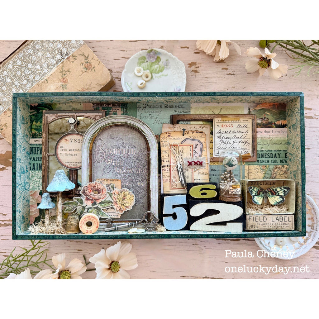 Tim Holtz Distress Mini Ink Pad Gathered Twigs Ranger TDP40002 Cabinet of Curiosities | color-code:ALT15