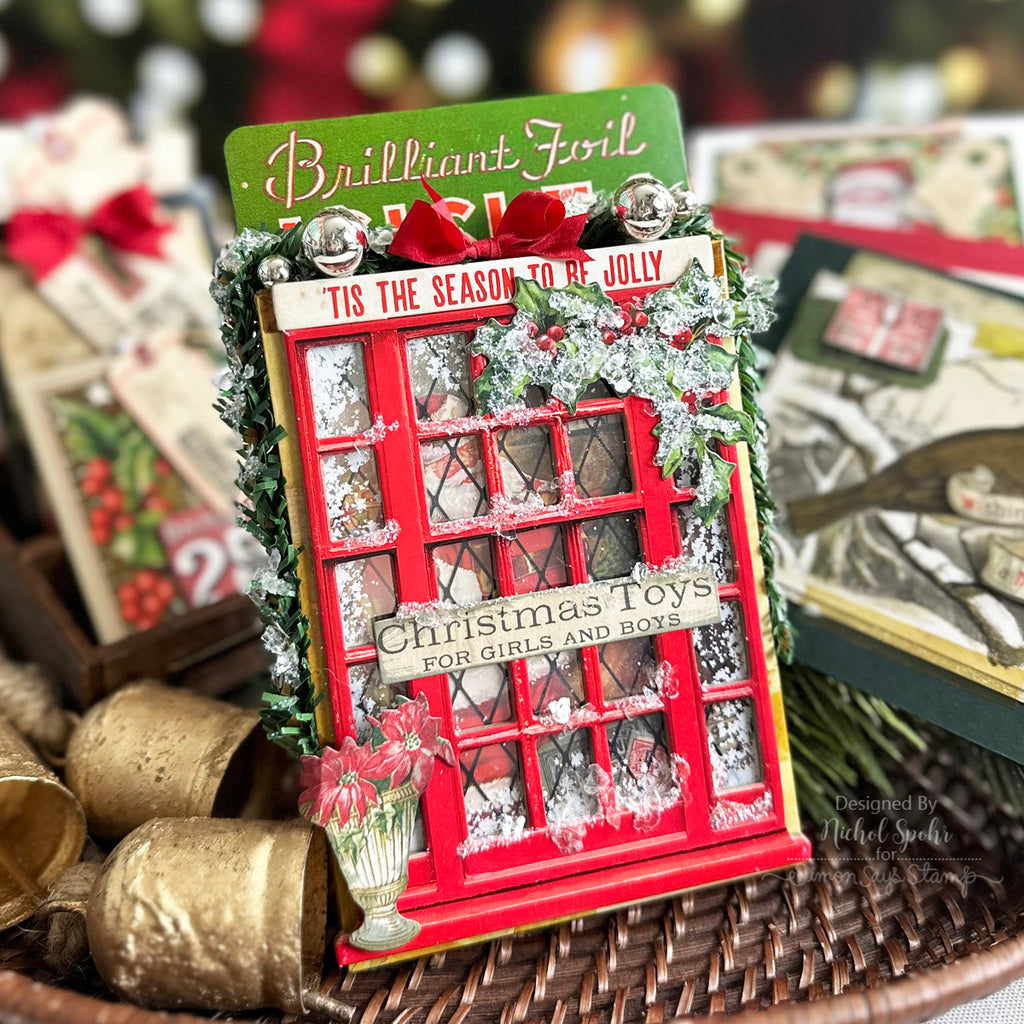 Tim Holtz Distress Mini Ink Pad Iced Spruce Ranger TDP40019 Christmas Crafts | color-code:ALT04