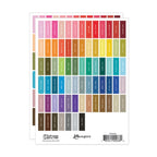 Tim Holtz Distress Mini Ink Pad Label Sheets With White Printing Bundle Of 2