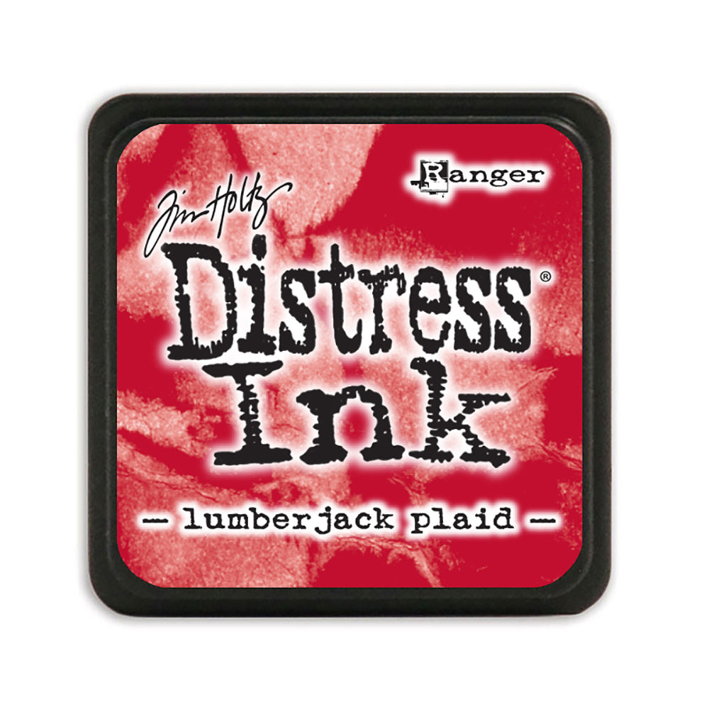 Tim Holtz Distress Mini Ink Pad Lumberjack Plaid Ranger tdp82460