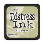 Tim Holtz Distress Mini Ink Pad Old Paper Ranger TDP40057