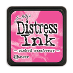 Tim Holtz Distress Mini Ink Pad Picked Raspberry Ranger TDP40088