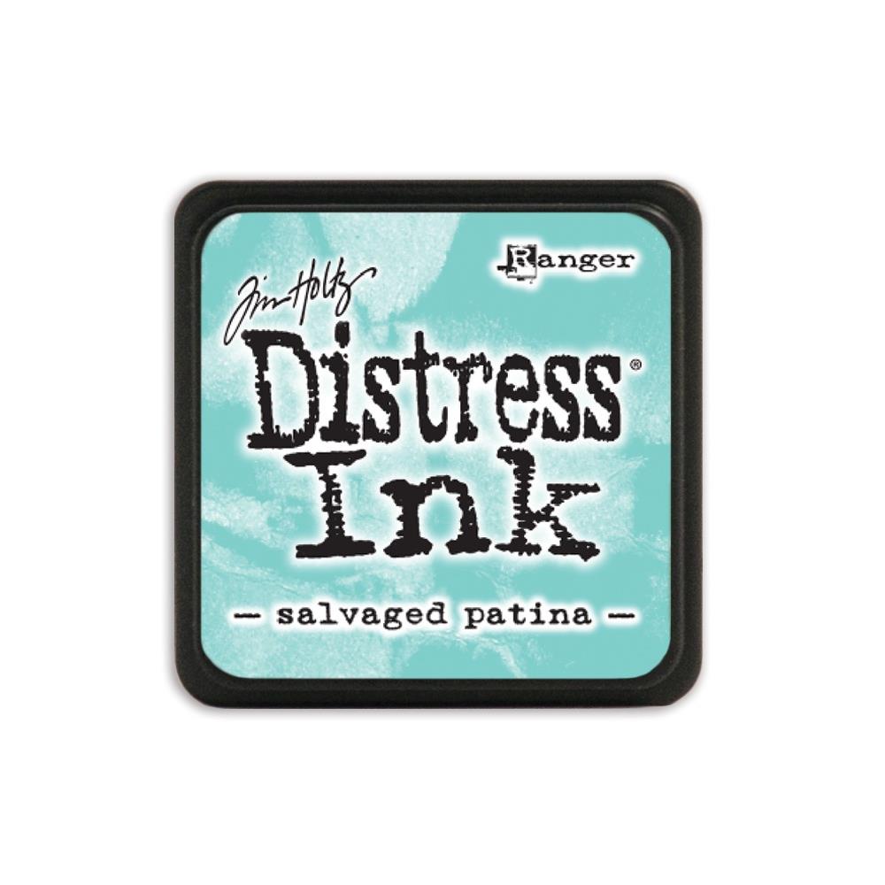 Tim Holtz Distress Mini Ink Pad Salvaged Patina Ranger tdp78289