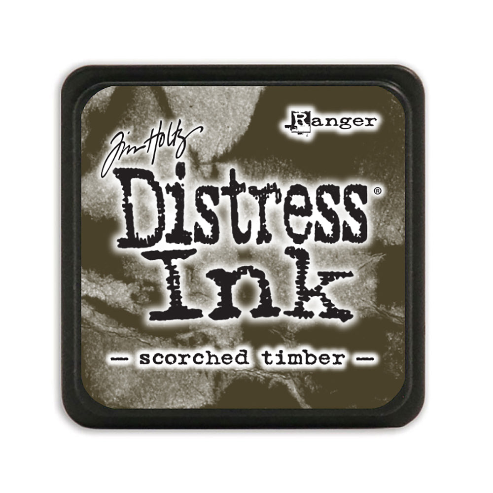 Tim Holtz Distress Mini Ink Pad Scorched Timber Ranger tdp83559