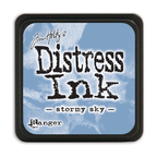 Tim Holtz Distress Mini Ink Pad Stormy Sky Ranger TDP40217