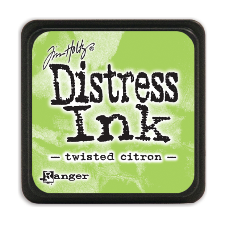 Tim Holtz Distress Mini Ink Pad Twisted Citron Ranger TDP47322
