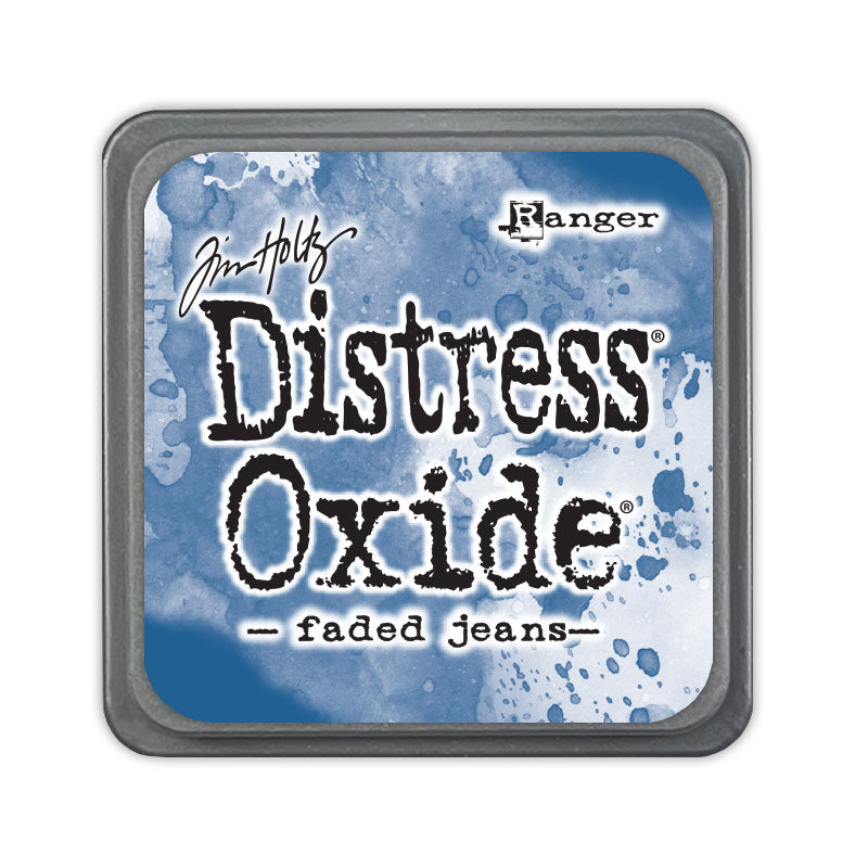 Tim Holtz Distress Mini Oxide Ink Pad Faded Jeans