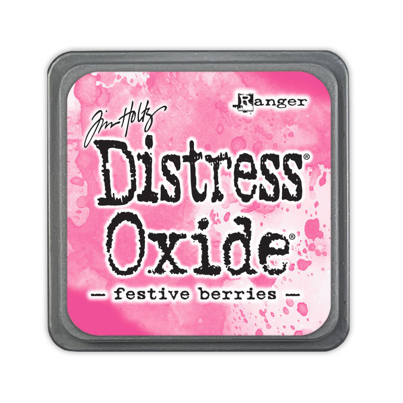 Tim Holtz Distress Mini Oxide Ink Pad Festive Berries tdi90946