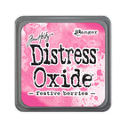Tim Holtz Distress Mini Oxide Ink Pad Festive Berries tdi90946