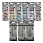 Tim Holtz Distress Mini Oxide Ink Pad Kits 13-18 And 9 Mini Blending Brushes Bundle