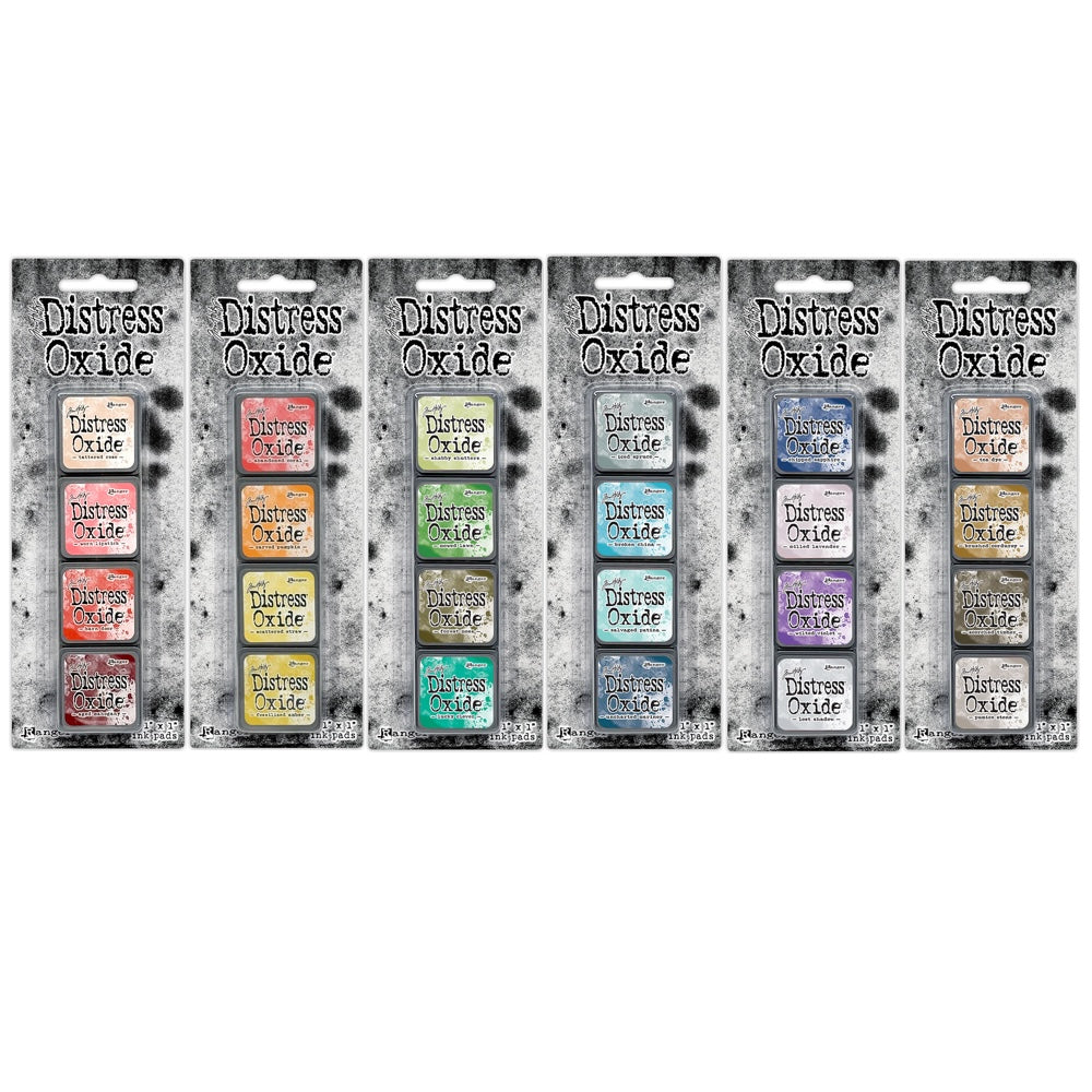 Tim Holtz Distress Mini Oxide Ink Pad Kits 13-18 Bundle