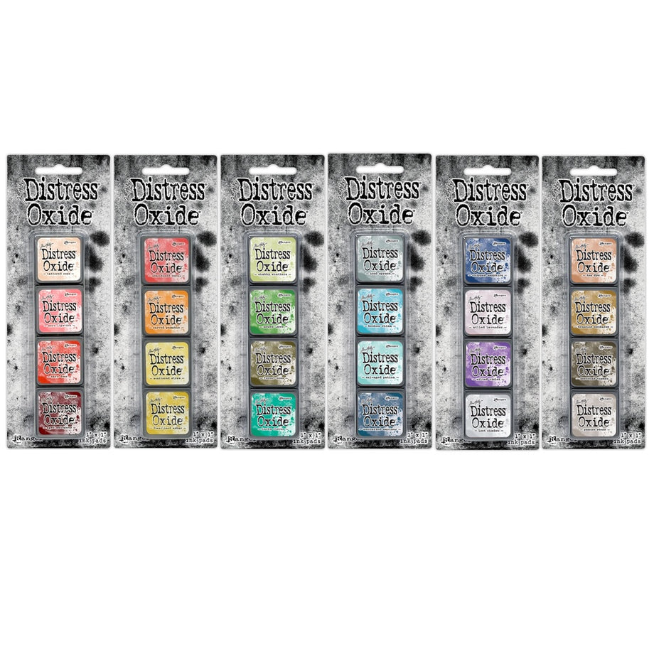 Tim Holtz Distress Mini Oxide Ink Pad Kits 13-18 Bundle – Simon