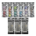 Tim Holtz Distress Mini Oxide Ink Pad Kits 7-12 And 9 Mini Blending Brushes Bundle