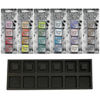 Tim Holtz Distress Mini Oxide Ink Pad Kits 7-12 And Ink Stand Black Mini Palette Bundle
