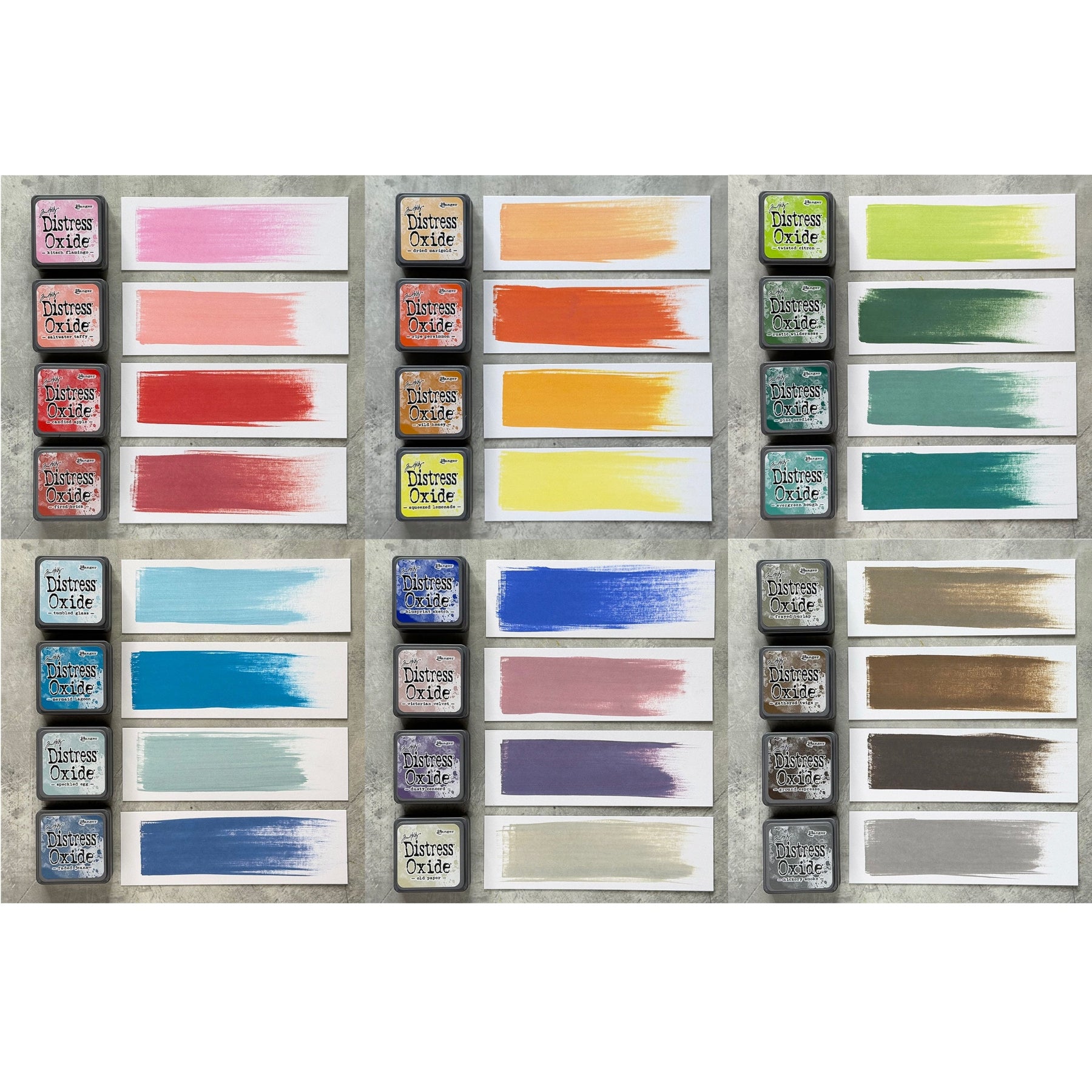Tim Holtz Distress Mini Oxide Ink Pad Kits 7-12 Bundle – Simon