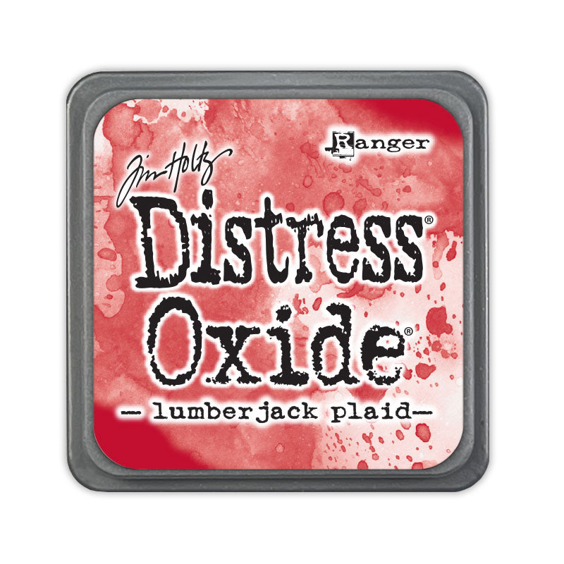 Tim Holtz Distress Mini Oxide Ink Pad Lumberjack Plaid tdi91066
