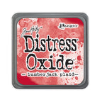Tim Holtz Distress Mini Oxide Ink Pad Lumberjack Plaid tdi91066