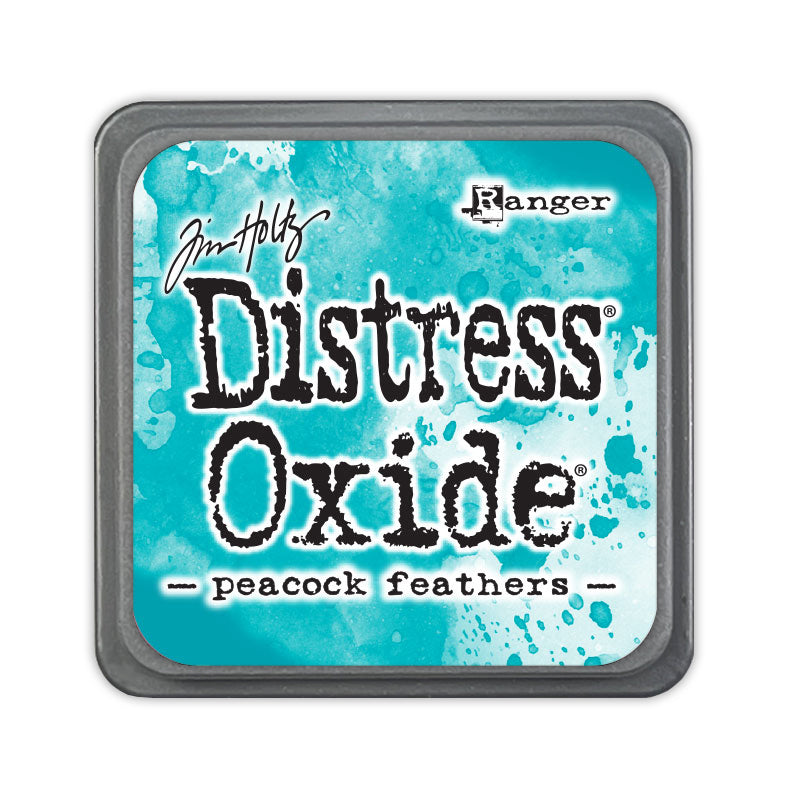Tim Holtz Distress Mini Oxide Ink Pad Peacock Feathers tdi91127