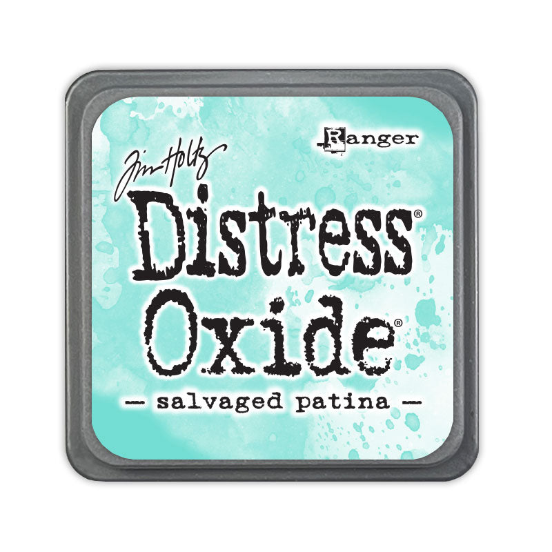 Tim Holtz Distress Mini Oxide Ink Pad Salvaged Patina