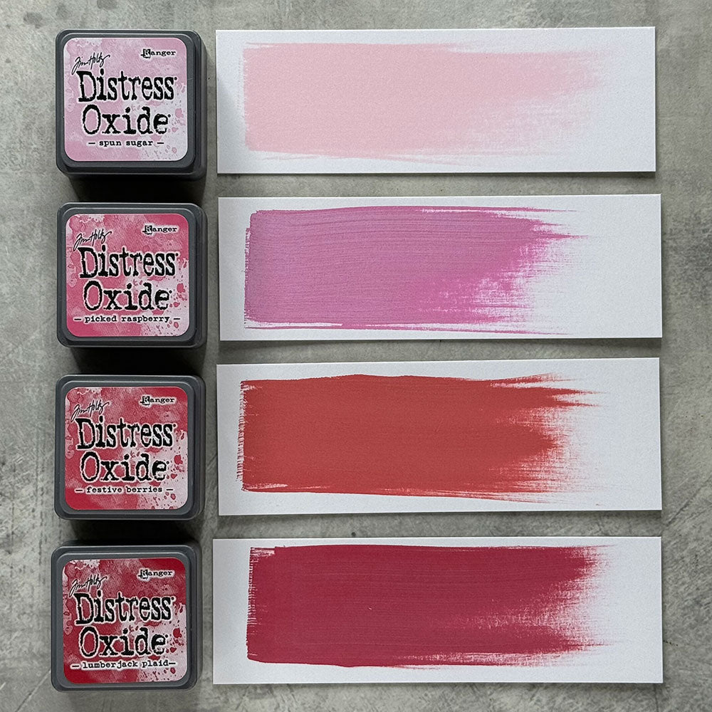 Tim Holtz Distress Mini Oxide Ink Pad Spun Sugar tdi91318 Swatches