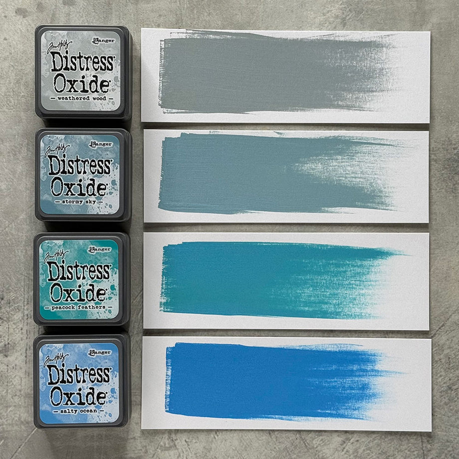 Tim Holtz Distress Mini Oxide Ink Pad Stormy Sky tdi91332 – Simon