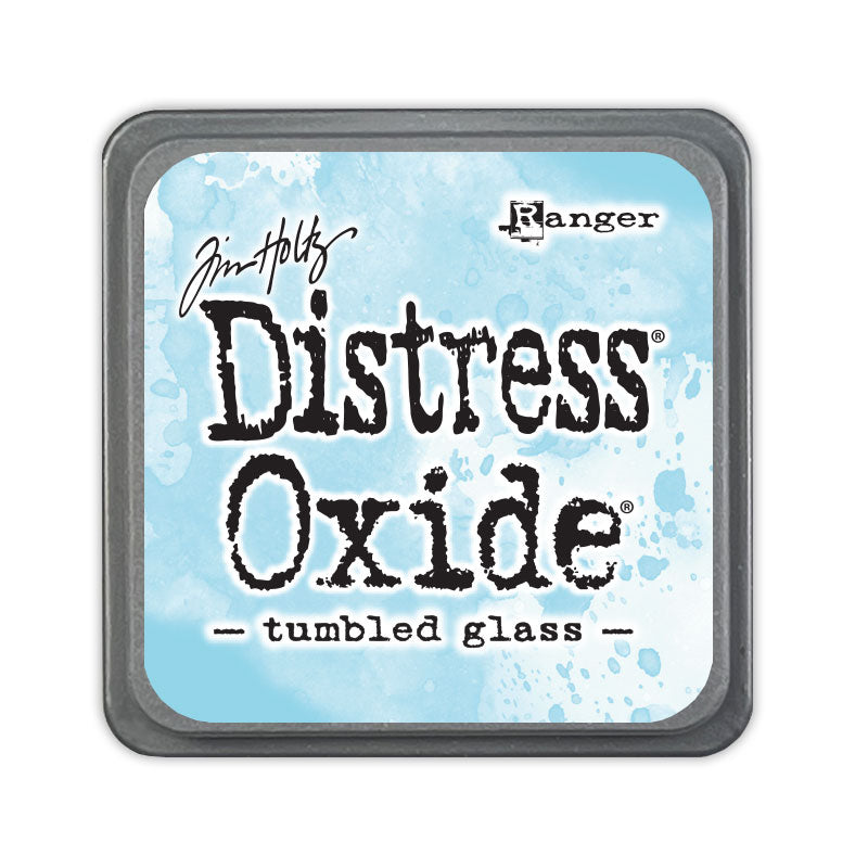 Tim Holtz Distress Mini Oxide Ink Pad Tumbled Glass